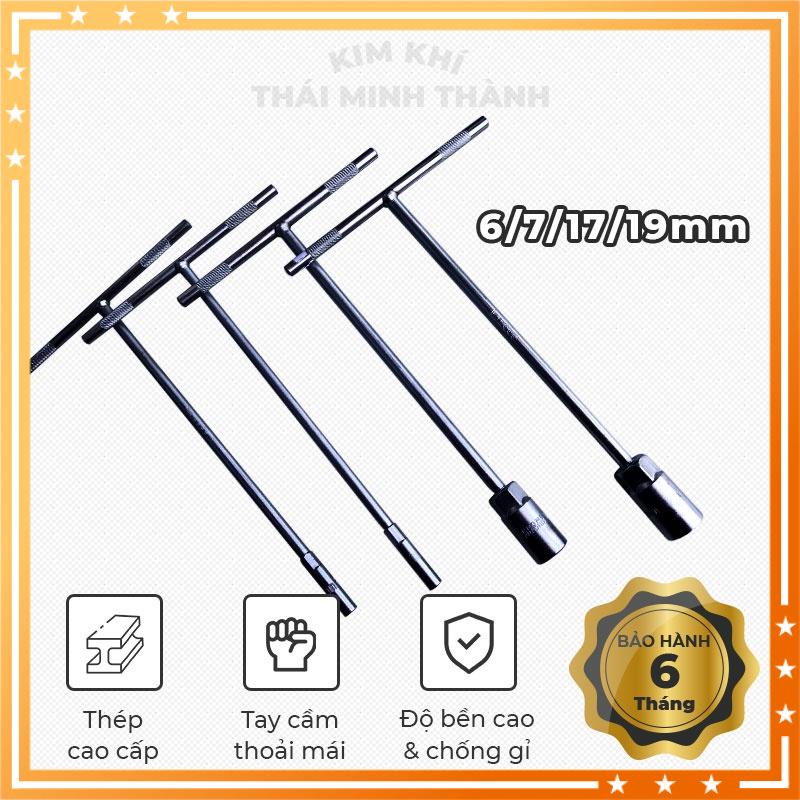 Tay vặn chữ T Bogo 6 đến 19mm - Khẩu vặn ốc chữ T nhiều kích cỡ đáp ứng nhiều nhu cầu sử dụng