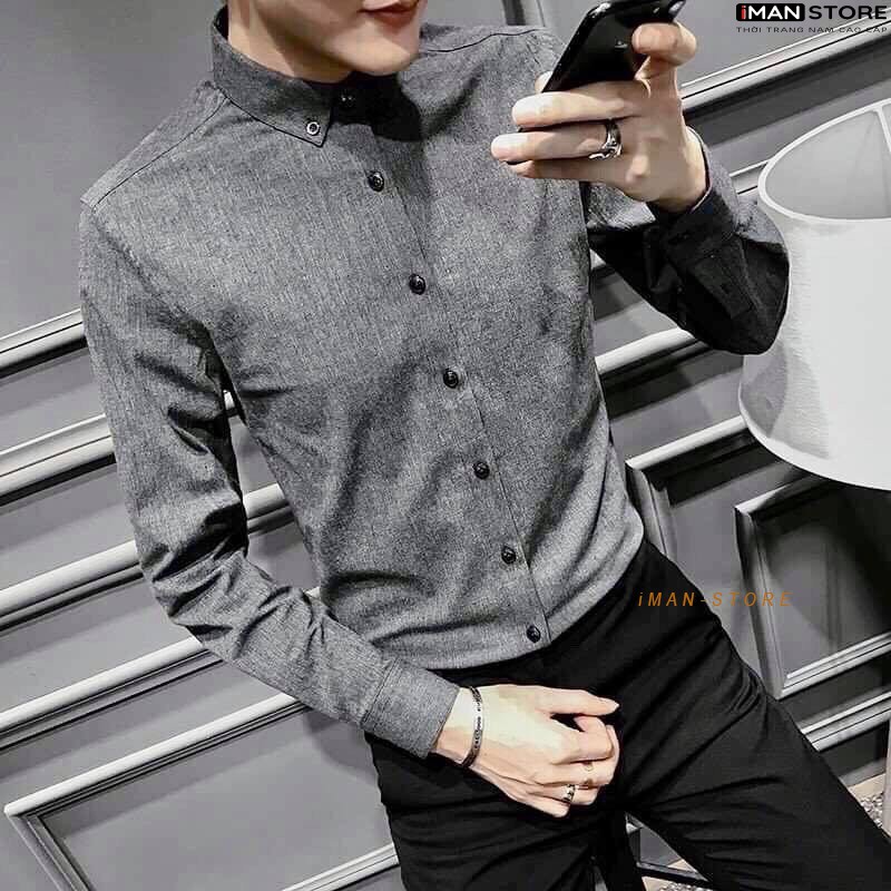 Áo Sơ Mi Nam Dài Tay VẢI ĐŨI [Cao Cấp], Sơ Mi Nam Hàn Quốc Công Sở Chất Vải Đũi Thoáng Mát, Bền ĐẸP | BigBuy360 - bigbuy360.vn
