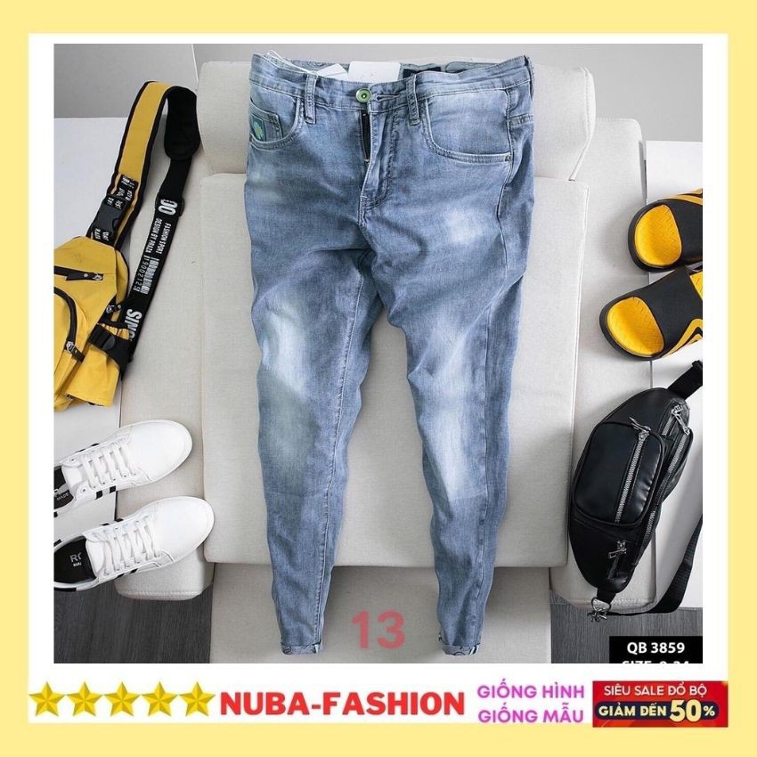 Quần jean nam cao cấp mẫu mới,quần bò đẹp giá rẻ nuca 13 | BigBuy360 - bigbuy360.vn