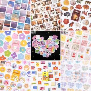 Bộ 46 miếng dán 20 kiểu dáng tùy chọn dễ thương xinh xắn