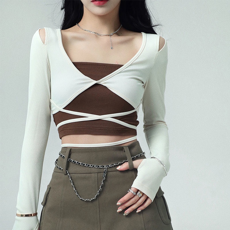 Set Áo Khoác Cardigan Họa Tiết Sọc Caro + Áo Thun Không Tay + Quần Ngắn Thời Trang Cho Nữ