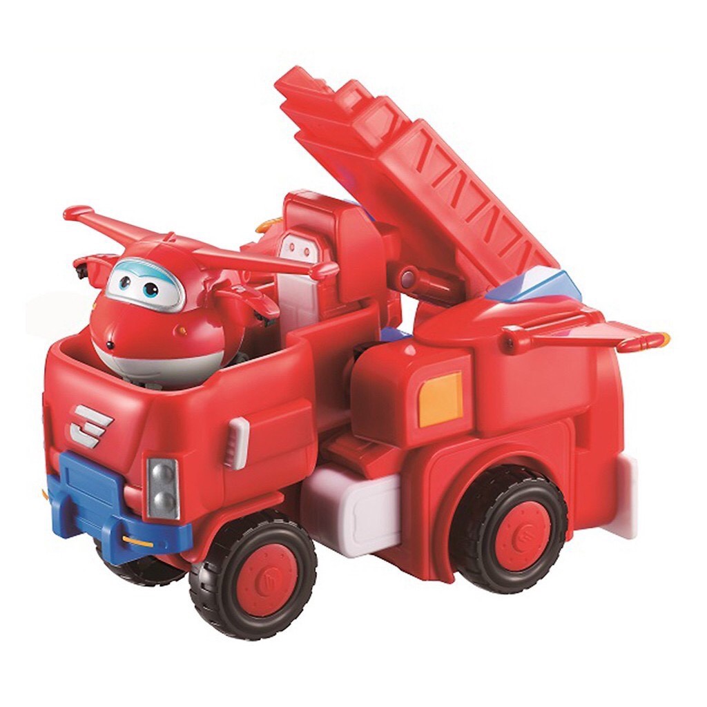 Đội bay siêu đẳng, Jett tia chớp biến hình kết hợp xe cứu hộ - Super Wings