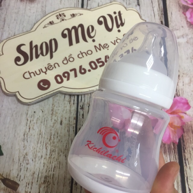 Bình sữa180ml tách từ máy hút sữa Kichilachi