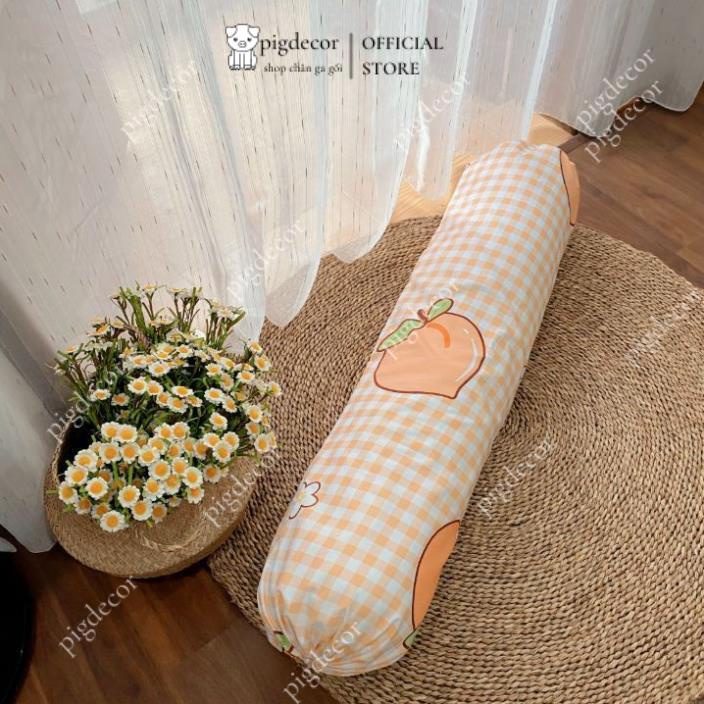 Vỏ gối ôm cotton poly nhiều mẫu đẹp dễ thương kích thước 35x100,được chọn mẫu | BigBuy360 - bigbuy360.vn