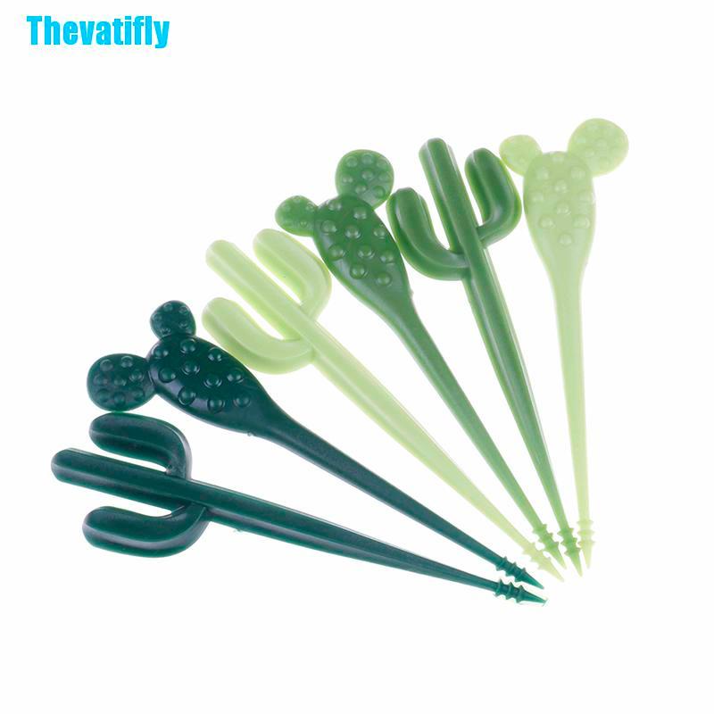 6Pcs/pack Fruit fork