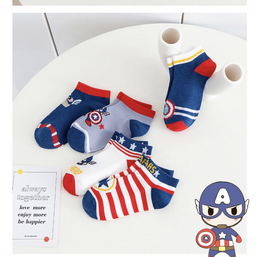 Tất siêu nhân cho bé FREESHIP Tất siêu anh hùng trẻ em