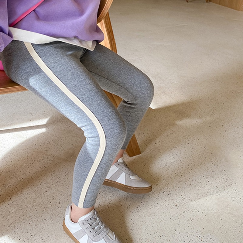 Quần legging thể thao phong cách Hàn Quốc thoải mái cho bé gái