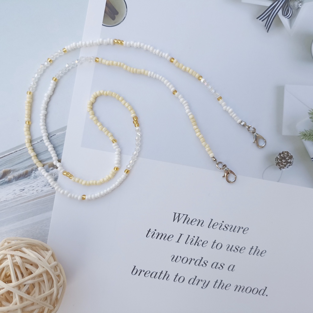 Dây đeo khẩu trang đa năng handmade Tiệm Nhà Pony Naila PN25 (Nhiều màu)