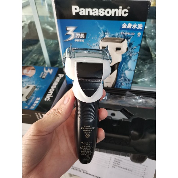 💎 Máy cạo râu panasonic ES-WSL3D với 3 lưỡi cắt thông minh tay cầm chống trơn trượt