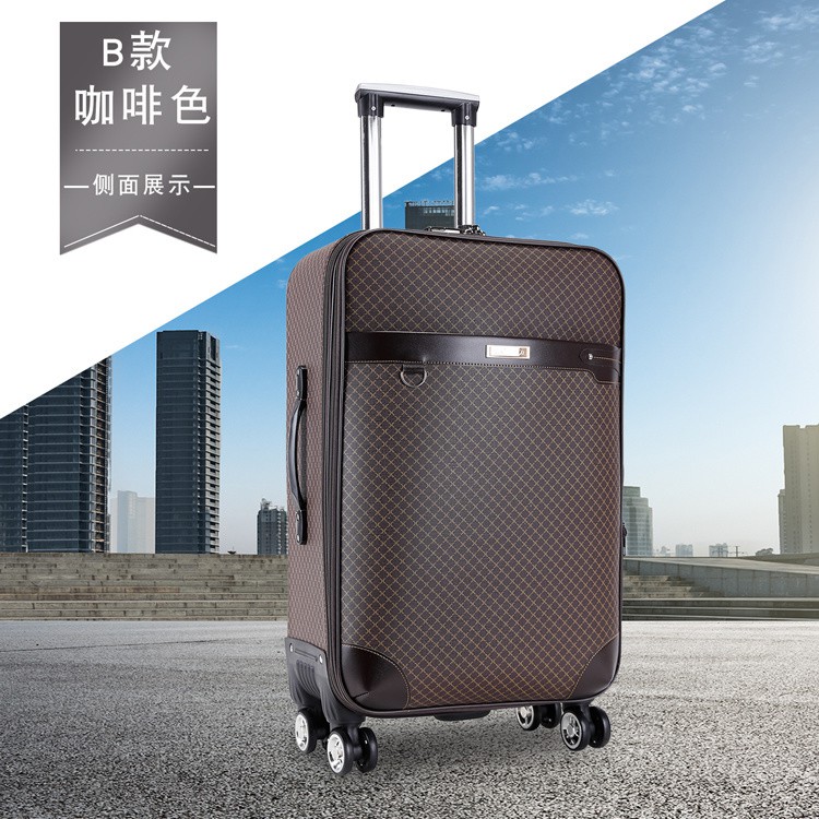 hành lý nữ sinh viên mật khẩu vali xe đẩy nam 20 inch 26 bánh phổ thông loại lớn - sức chứa 28