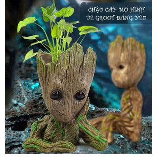 Chậu cây bé Groot Độc Đáo