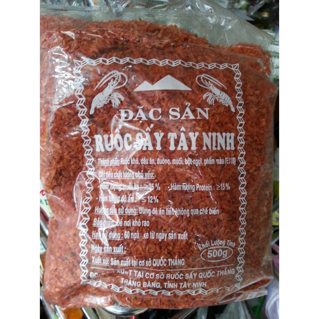 500gr RUỐC  SẤY tẩm