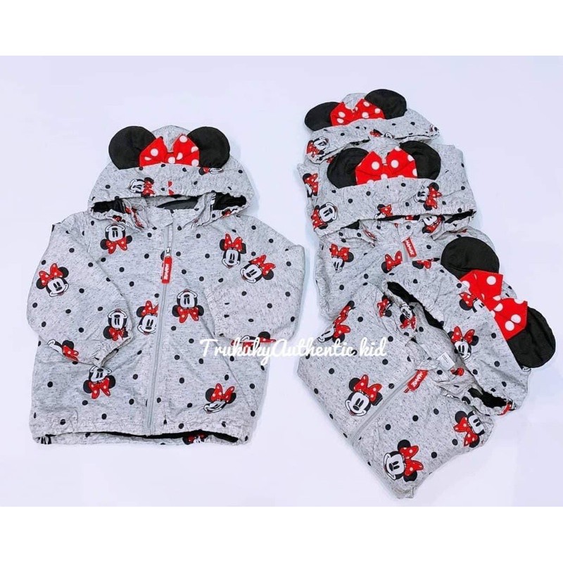 ÁO GIÓ 2 LỚP MICKEY CHO BÉ 8-20kg