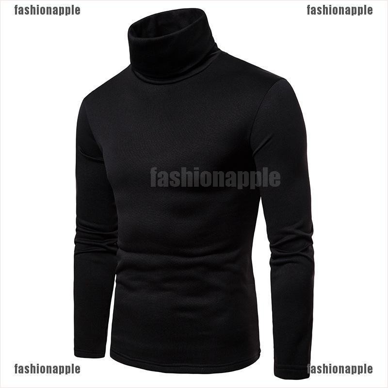 Áo Thun Tay Dài Cổ Lọ Thời Trang Cho Nam