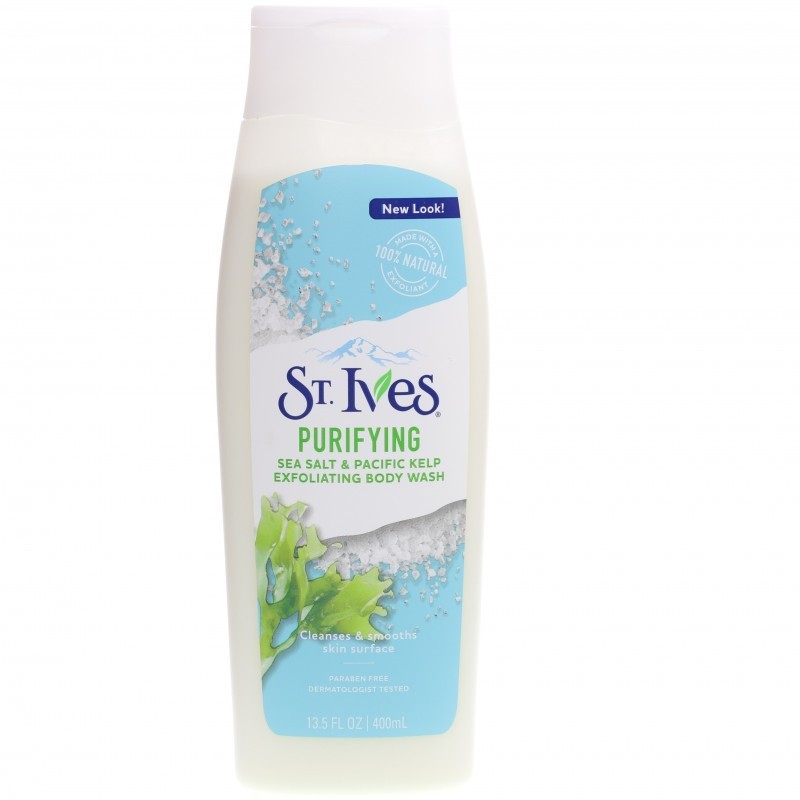 Sữa Tắm Muối Biển St. Ives Purifying Sea Salt Body Wash 400ml