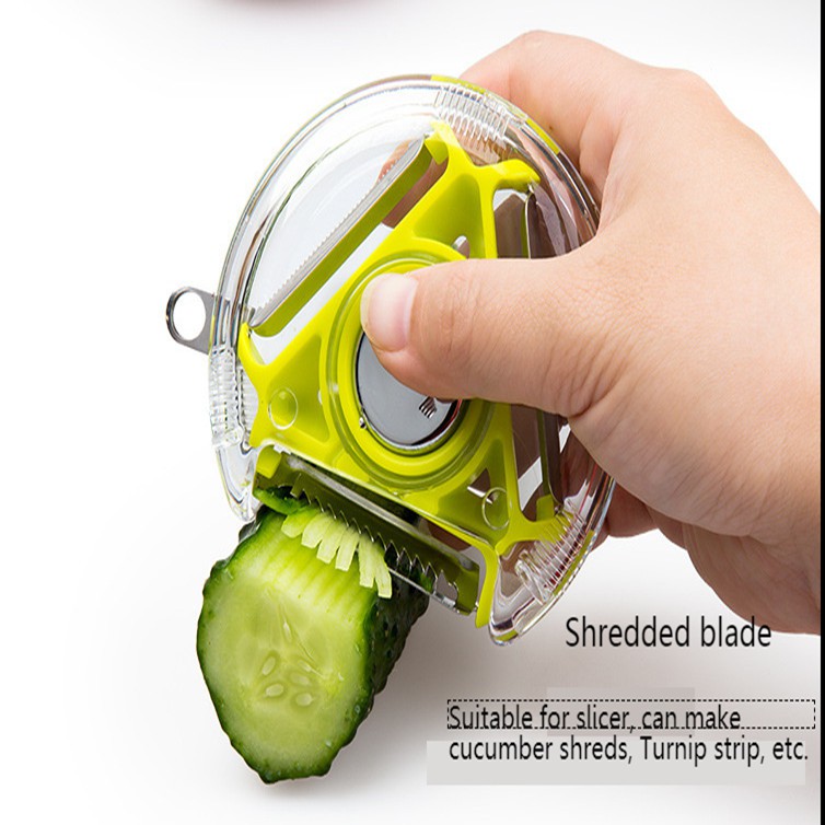 Dụng cụ cắt sợi và gọt vỏ rau củ quả / trái cây 3 trong 1 dành cho nhà bếp