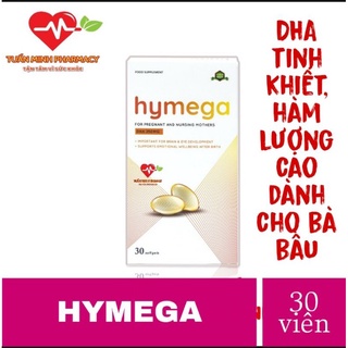 Hymega - Viên uống DHA siêu tinh khiết cho mẹ bầu (hộp 30 viên)