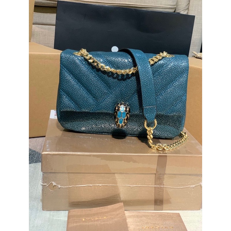 Túi BVG nhũ xanh da đẹp màu mới nhất♥️