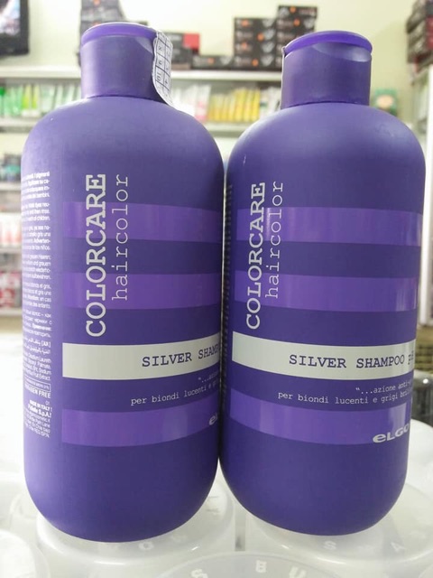 DẦU GỘI TÍM KHỬ VÀNG ELGON SLIVER SHAMPOO