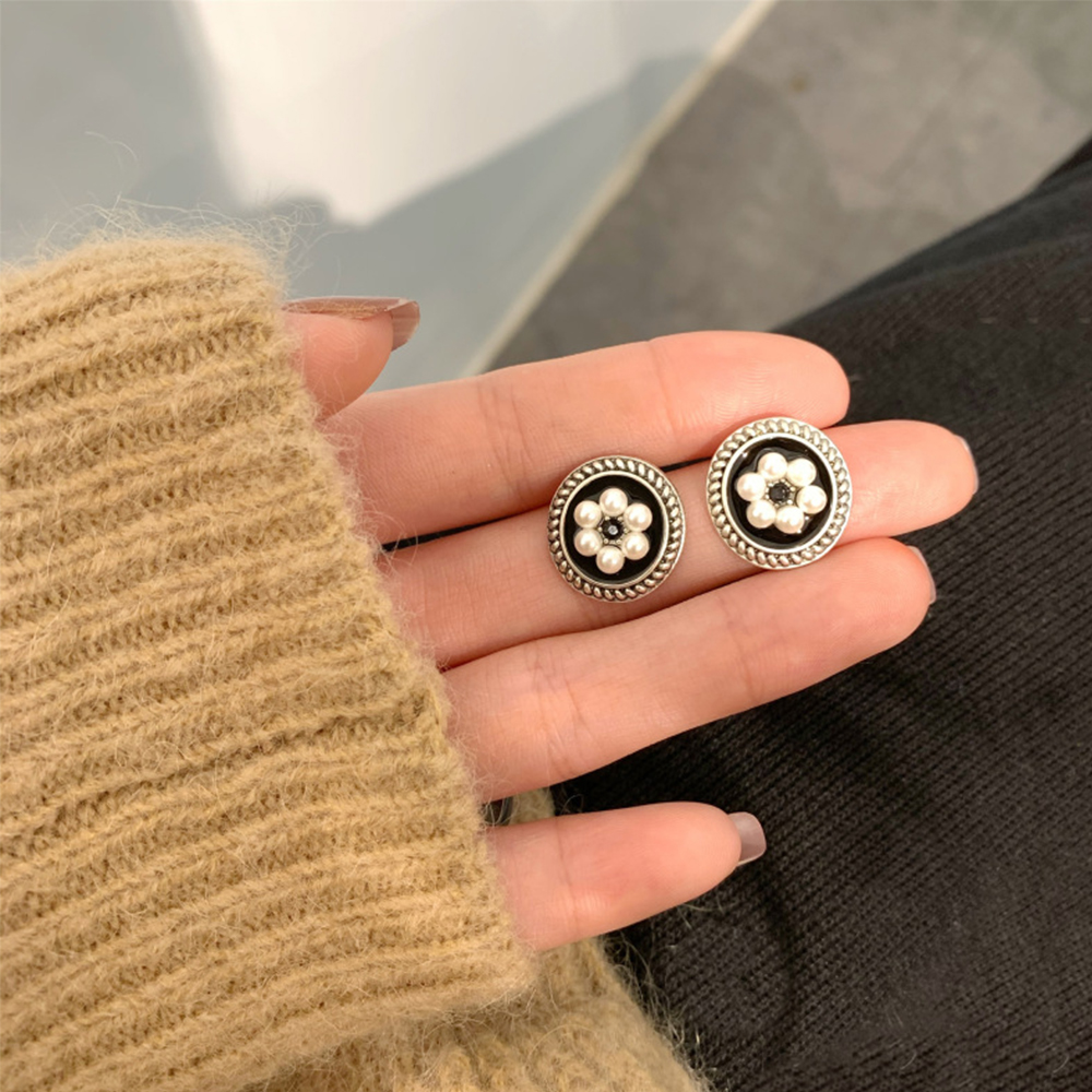 Khuyên tai nữ trang S925 tạo hình độc đáo