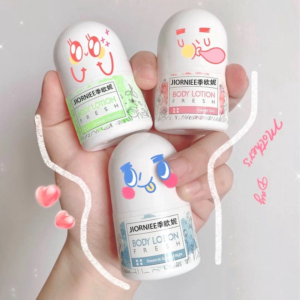 Sữa dưỡng thể chống mồ hôi với hương gỗ và hoa khô thiết kế lâu trôi