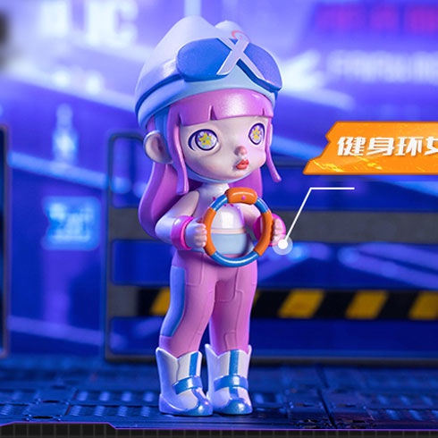 ❤ TOYCITY❤ Laura Cyberpunk Series bilnd box.Đồ chơi hợp thời trang.Quà.BÚP BÊ.mô hình nhân vật
