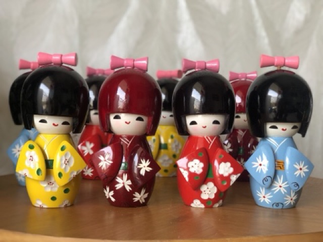 BÚP BÊ KOKESHI GỖ HANDMADE