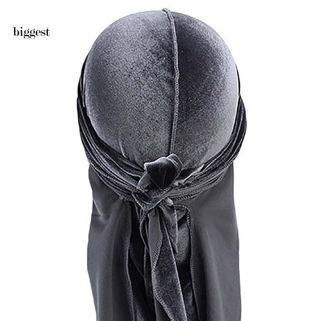 BGT Mũ trùm đầu Durag với đuôi dài thoải mái có thể giặt rửa cho mùa đông