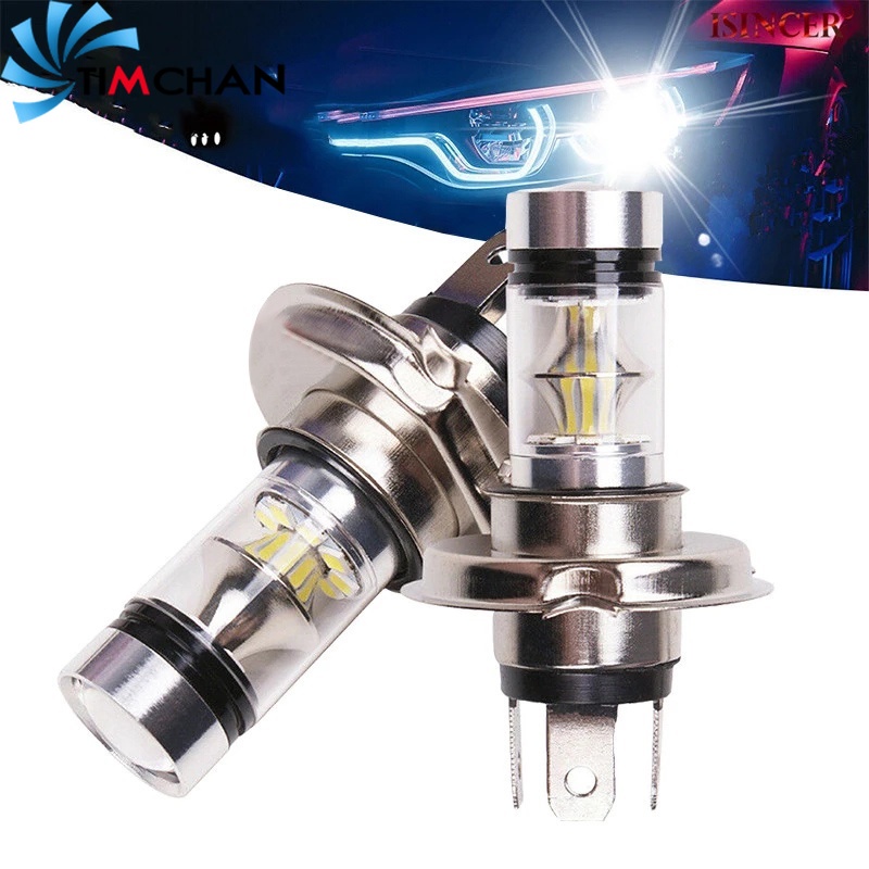 Bóng đèn led H7 100W 12V siêu sáng cho xe hơi