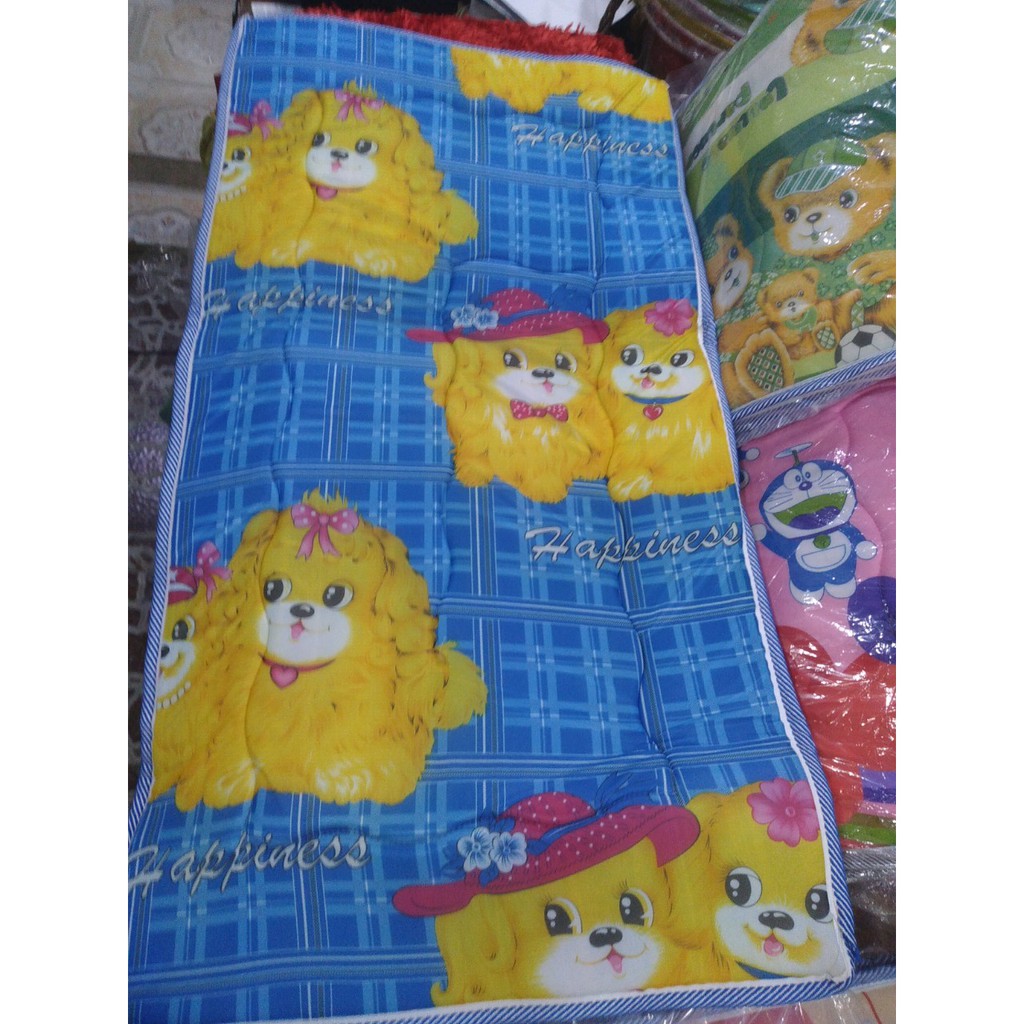 Nệm bé đi học thun lạnh 2 lớp