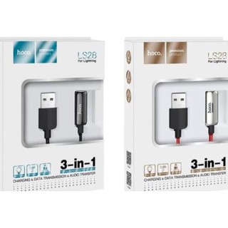 Đầu chuyển đổi 3in1 Iphone 7 Hoco LS28