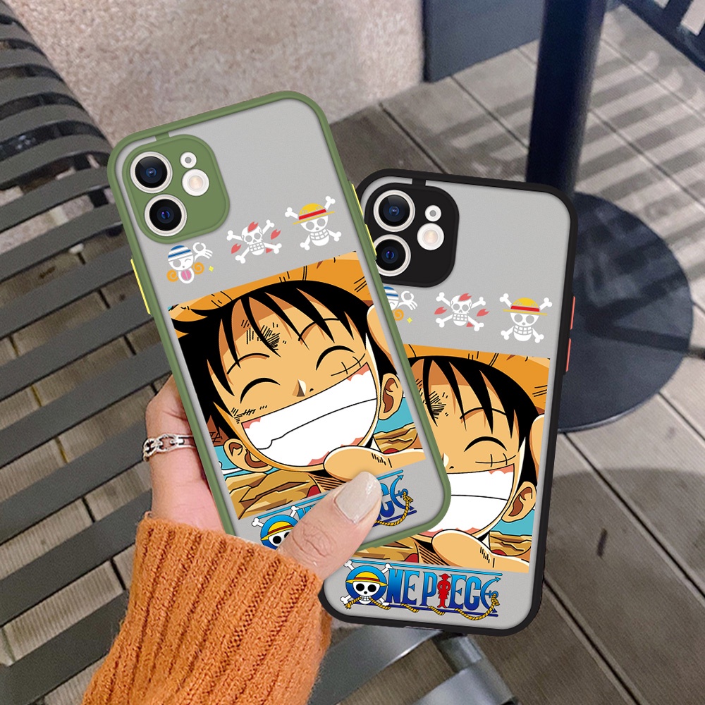 Ốp Điện Thoại In Hình Luffy One Piece Cho Iphone 11 12 Pro Max 8 7 Plus Iphone 6 6s Plus X Xs Max Xr 12 Mini Se 2020