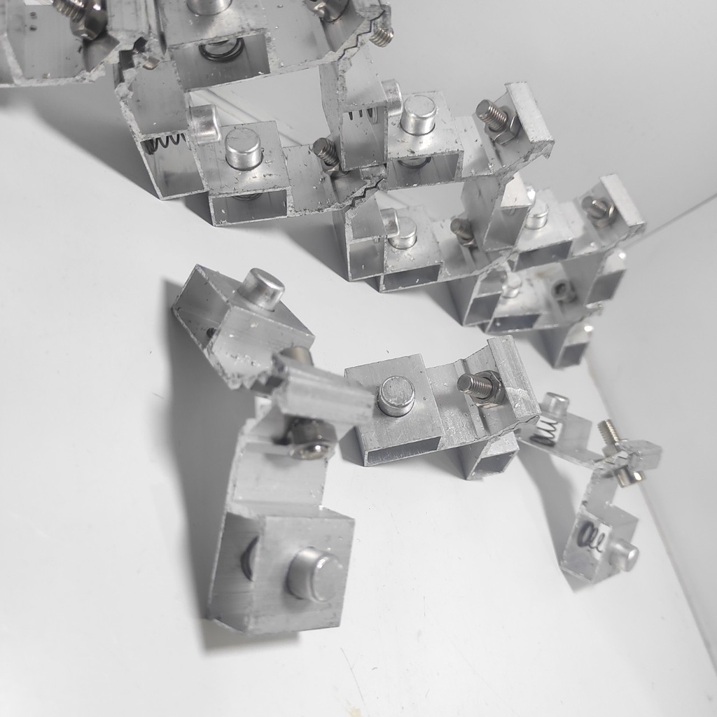 Ke nhảy cửa lùa 55 14x25 - ke nhảy - Ke nhảy khung bao vách kính và sổ lùa nhôm Xingfa hệ 55