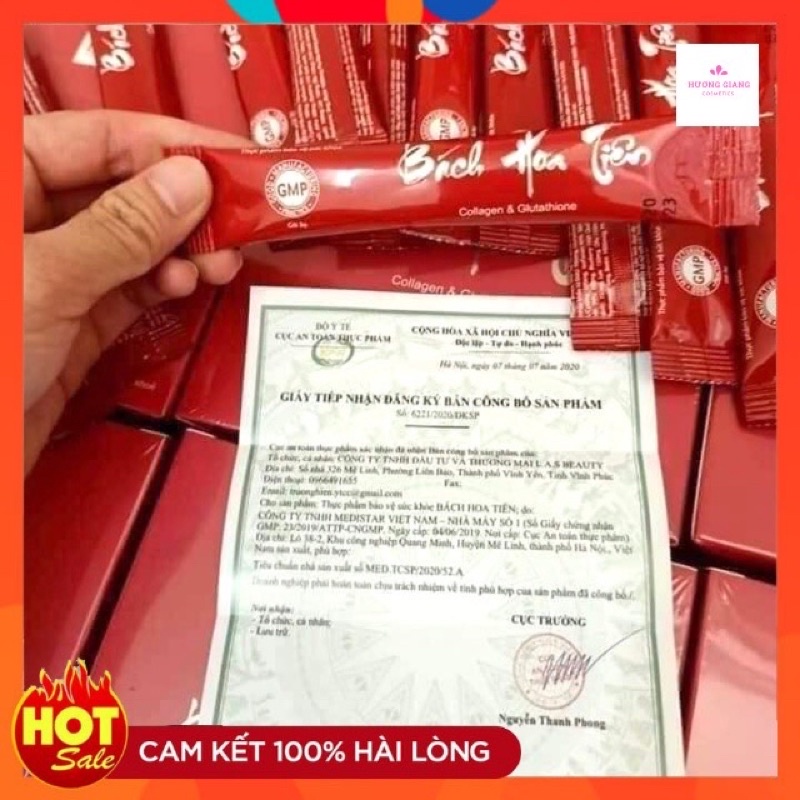 BÁCH HOA TIÊN CỐM UỐNG ĐẸP DA