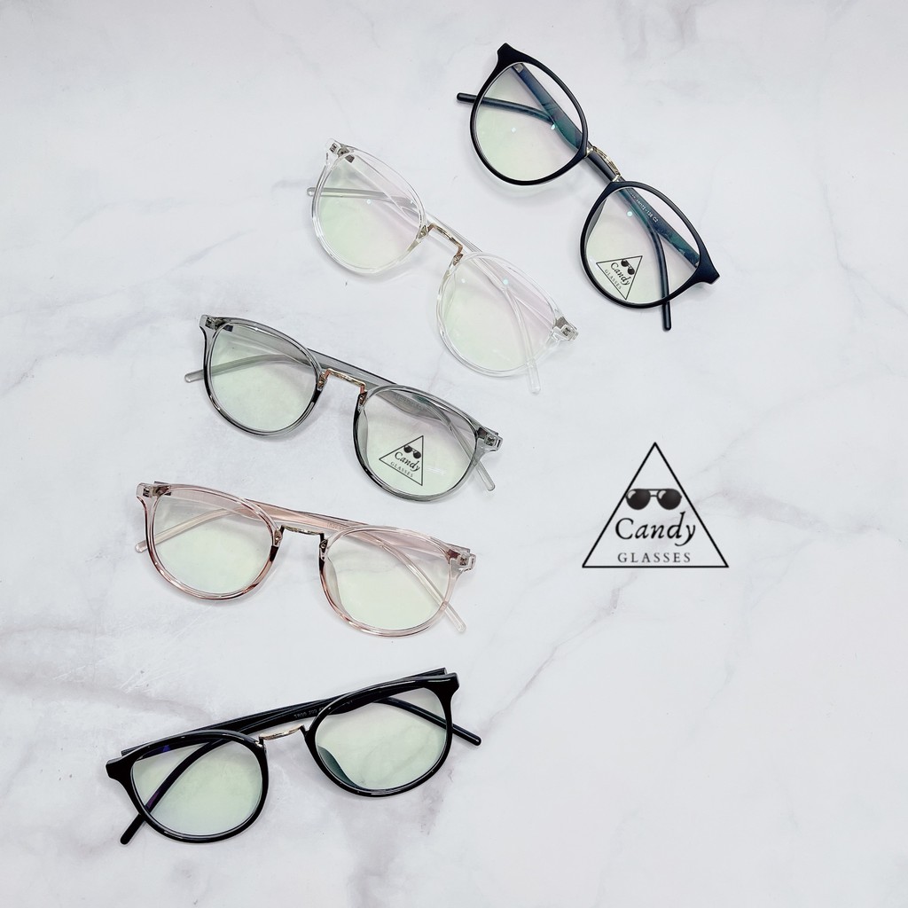 Gọng kính tròn nam nữ chất liệu nhựa dẻo 209 – Tiệm kính Candy | BigBuy360 - bigbuy360.vn