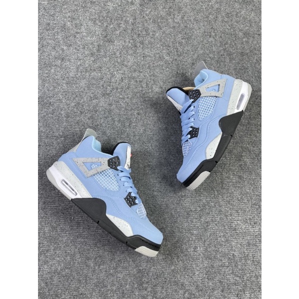 JORDAN 4 xanh đen JD độn đế nam nữ ảnh thật freeship
