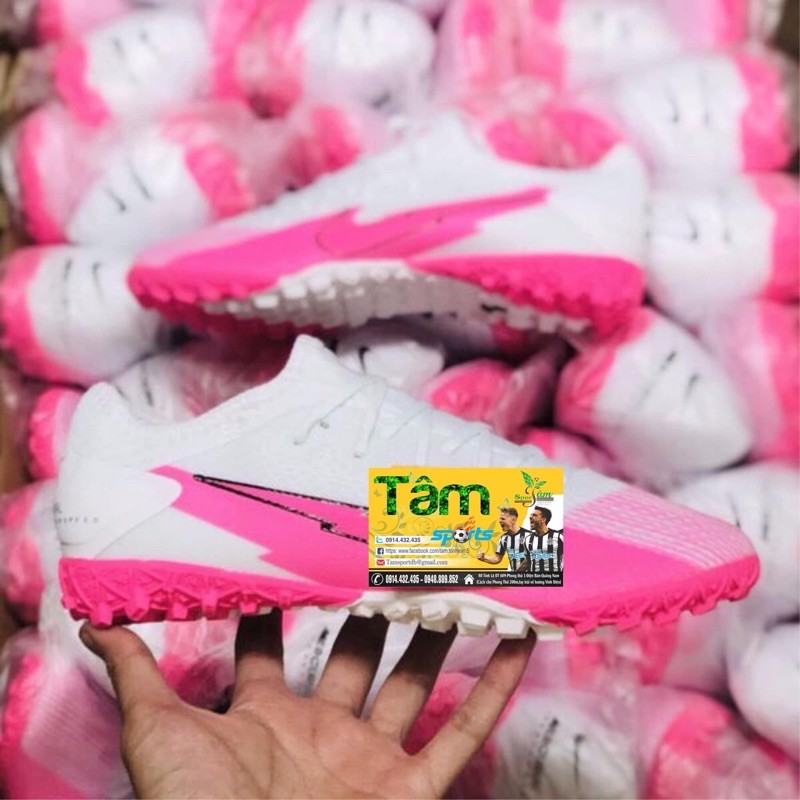 Giày đá bóng,giày đá banh ⚡⚡Giày bóng đá Hồng hàng spf