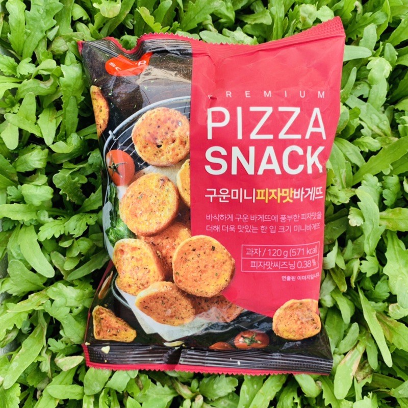 Bánh mì sấy bơ tỏi Hàn Quốc Garlic Snacks 120gr (1)