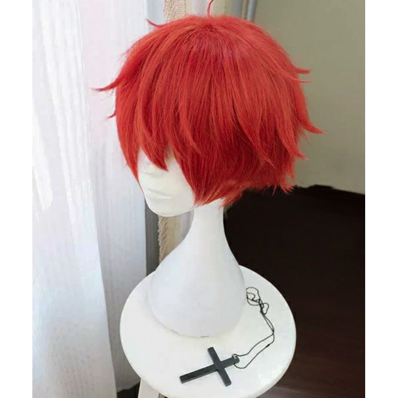 [Sẵn] Wig/tóc giả Karma Akabane hoặc Akashi Seijurou - Lớp học ám sát/Kuroko no basket màu đỏ [Miu Cosplay]