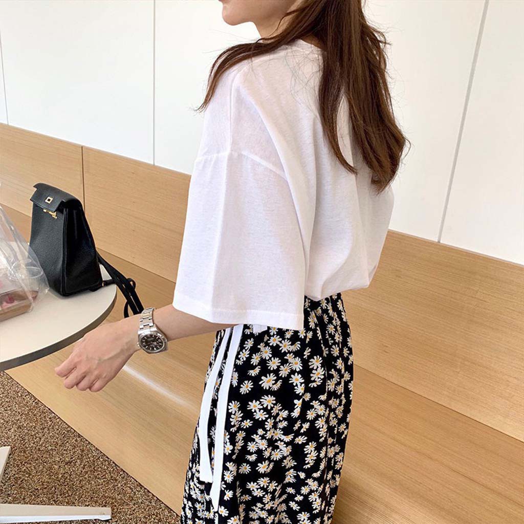 Chân váy dài hoa nhí vintage thời trang -LITASTORE | BigBuy360 - bigbuy360.vn