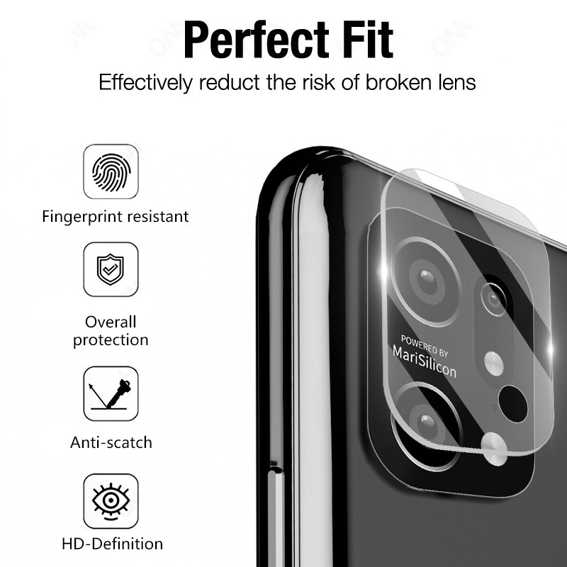 1 Kính Cường Lực 9H Bảo Vệ Ống Kính Máy Ảnh Sau Cho OPPO Find X5 / X5 Pro /