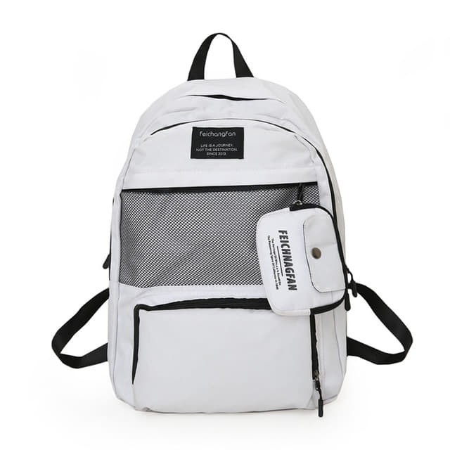 Balo Du Lịch Nam Nữ Unisex Basic Đi Học Đi Chơi Ulzzang Size Lớn Vừa Laptop 15.6 Inch BL04