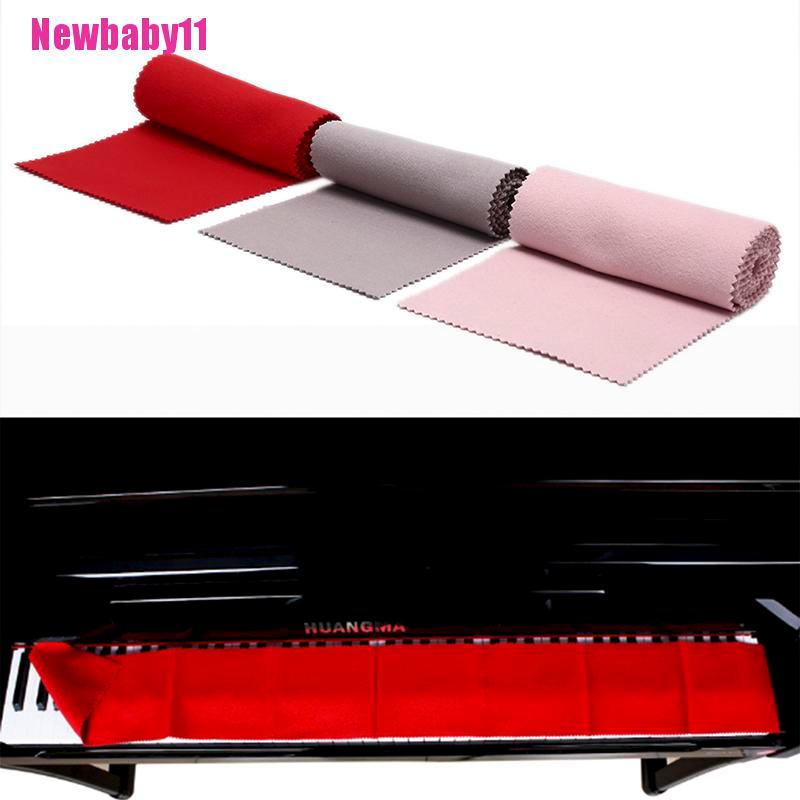 Vỏ Bọc Bàn Phím Đàn Piano 88 Phím Bằng Cotton Màu Đỏ Mềm Mại Chống Bụi Cho Bé BABY11