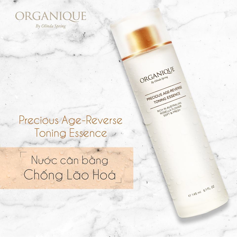 Nước Cân Bằng Organique Chống Lão Hóa Age-Reverse Toning Essence 145ml