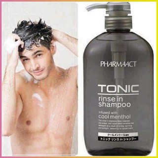 Dầu Gội Dành Cho Nam Tonic Pharmaact 600ml Nhật Bản-Mùi Hương Nam Tính, Quyến Rũ.