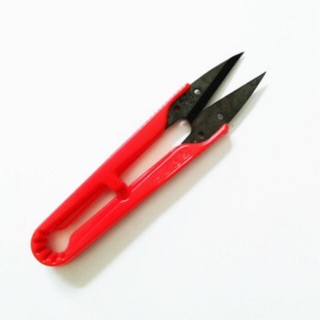 Kéo bấm chỉ màu đỏ loại xịn chất liệu thép