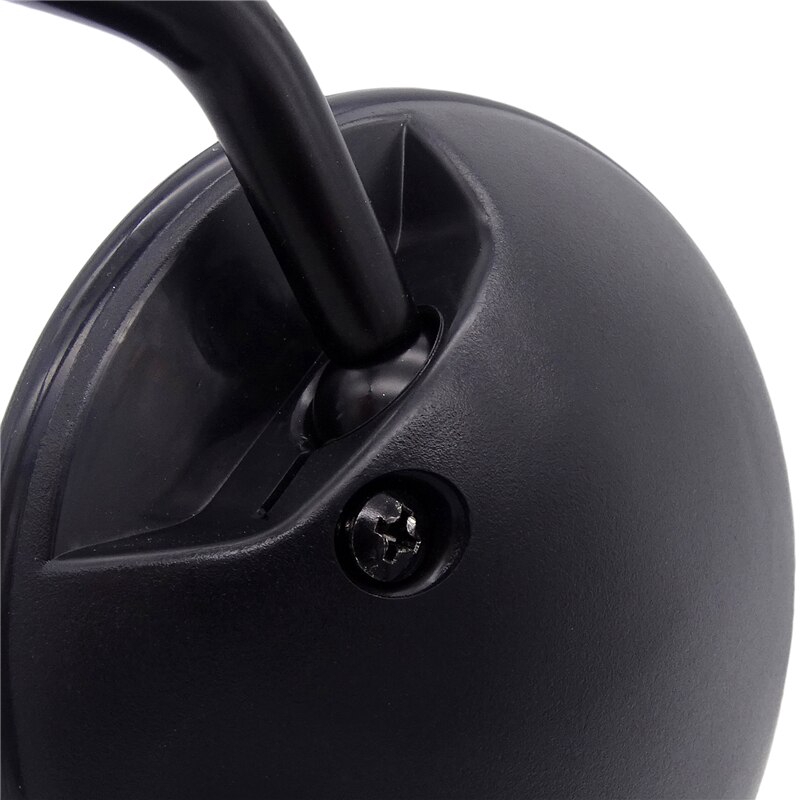 Xe Máy CNC Chrome Đen Tròn Gương Chiếu Hậu Bên Tay Cầm Thanh Cuối Gương 10 Mm Cho Xe Honda Suzuki Yamaha Kawasaki