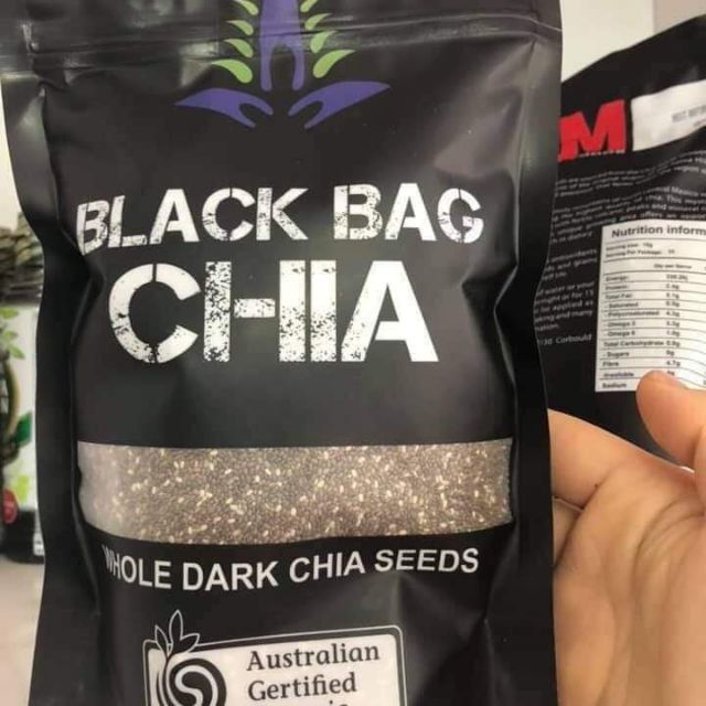 Hạt Chia đen Úc (combo 2 gói)