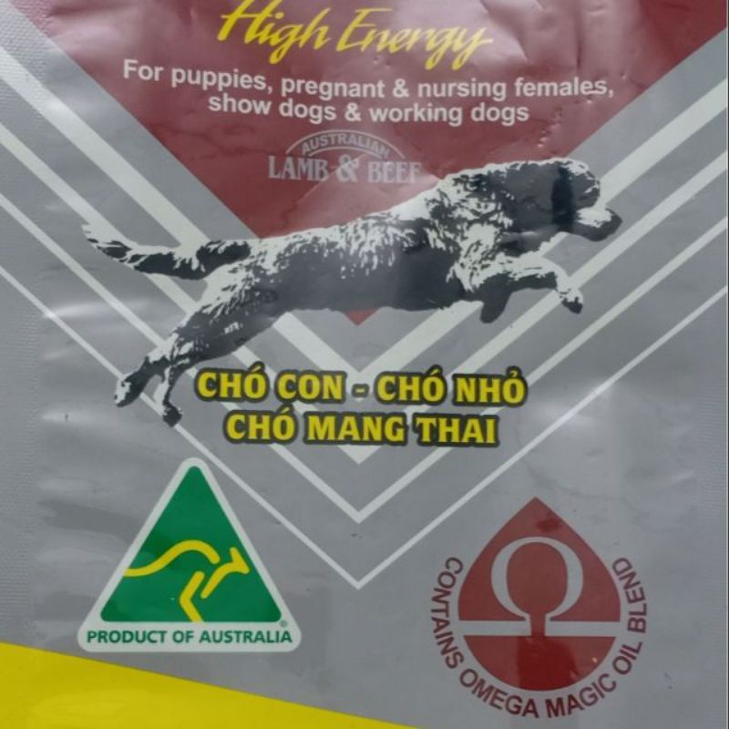 🇦🇺(1kg)Thức ăn hạt cao cấp Vitality (Úc) cho chó nhỏ, chó con, cho mang thai