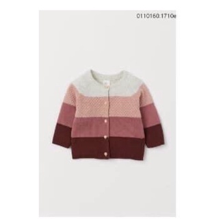 áo cardigan len hm cho bé gái